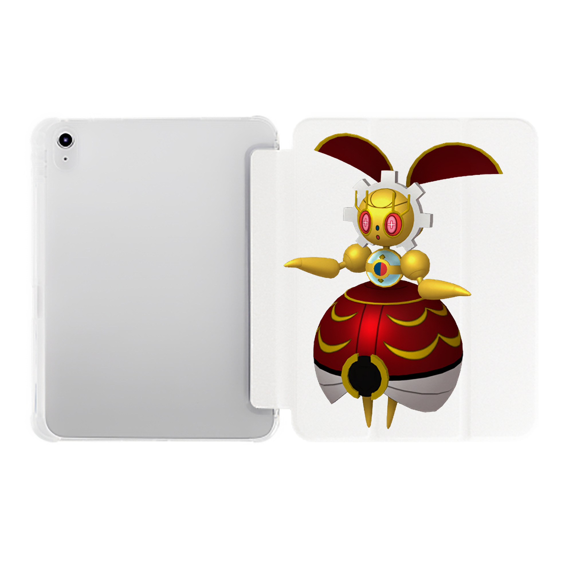 （画像用） ポケットモンスター Pokémon IPad ケース ペン収納付き 三つ折りスタンド PUレザー×シリコン 対応機種9.5/10.5/10.9インチ